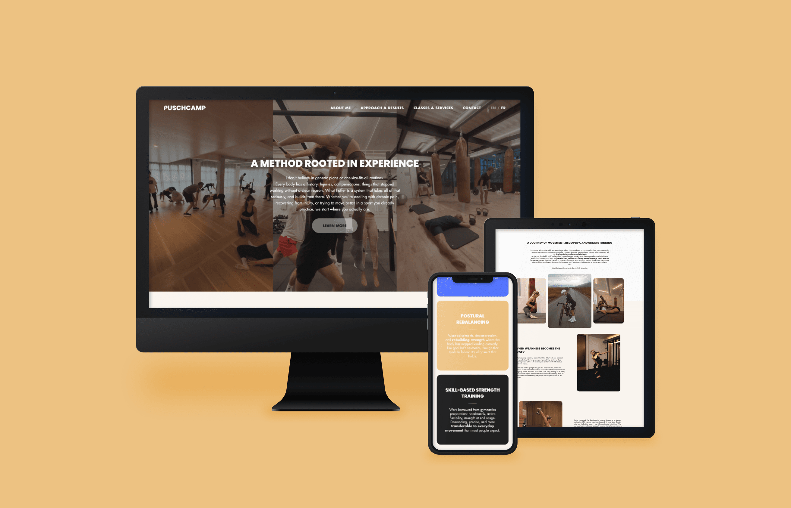 Vignette du site Puschcamp