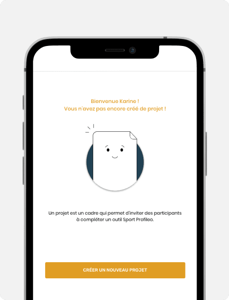 Sport Profileo sur mobile